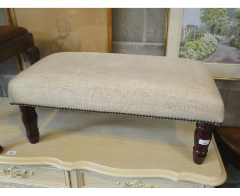 Victorian Style Foot Stool, 77x38cm, 32cm h