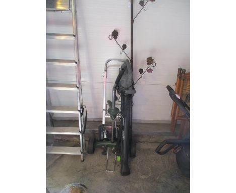 Sack Truck, Emperial Garden Blower, Garden Pot Trolley and Bird Feeder Stand