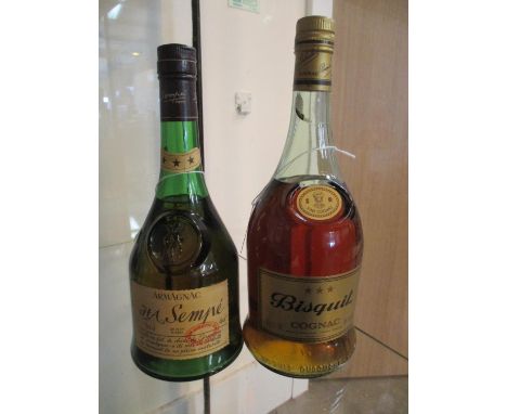 HA Sempre Armagnac and Bisquit Cognac