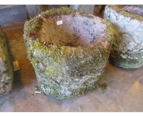 Large Stone Planter, 46cm diameter, 39xm h