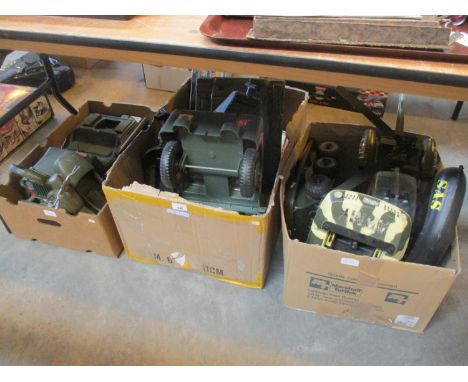 Three Action Man Vehicles etc