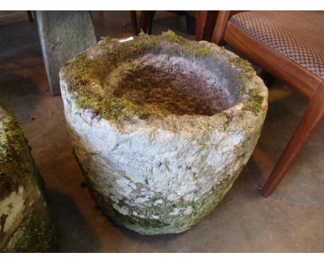 Large Stone Planter, 46cm diameter, 40cm h