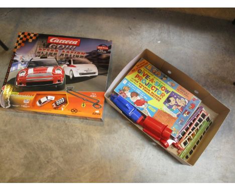 Carrera Go Racing Car Set and Give A Show Projector