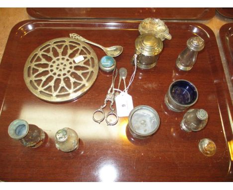 Collection of Silver Condiments etc