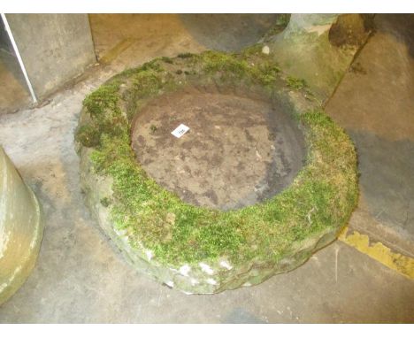 Stone Garden Planter, 48cm