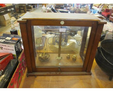 Cased Balance Scales, for repair