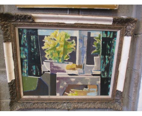 Daniel Stephen 1965, Oil on Canvas, Morning Light, 44x89cn