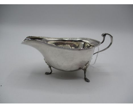 Silver Sauce Boat, Chester 1929, 96g