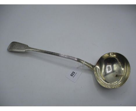 George III Silver Soup Ladle, London 1817, Maker WE WF, 246g