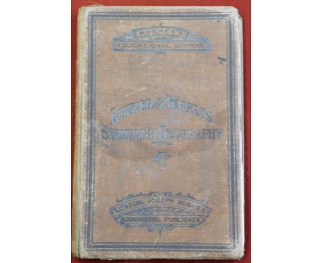 Hughes's educational course No. II, Standard Geography 1878. Published by John R. Langler, B.A., F.R.G.S. and Joseph Hughes F