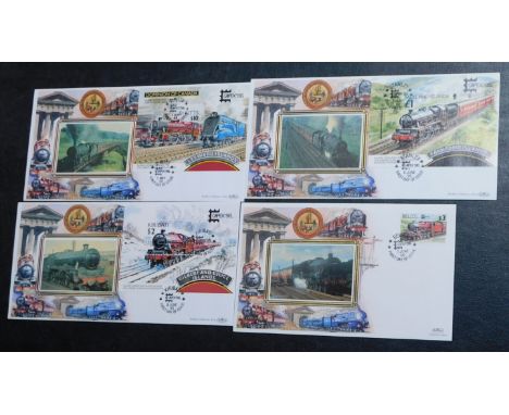 British Commonwealth 1996 4x unaddressed FDC illustrated Benham, silk covers issued for Capex 96' stamp exhibition. Belize, F