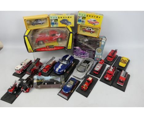 Vanguards - Maisto - Matchbox - Del Prado - Others A mixed collection of boxed and unboxed diecast vehicles in various scales