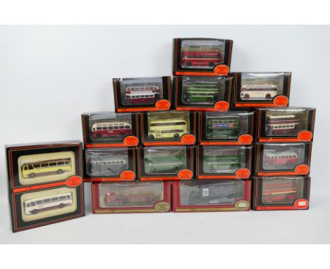 EFE - 17 x 1:76 scale boxed EFE buses and coaches - Lot includes a #19402 EFE Commercials 'Tate and Lyle' box van. A #22202 '