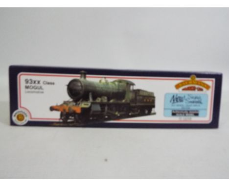 Bachmann - A boxed Bachmann Branchline #31-801 OO gauge Class 93xx 2-6-0 steam locomotive and tender Op.No. 9319 in GWR green