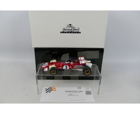 Exoto - Grand Prix Classics - A boxed 1970 Mexico Grand Prix winning Jacky Ickx Ferrari 312B formula one car in 1:18 scale # 