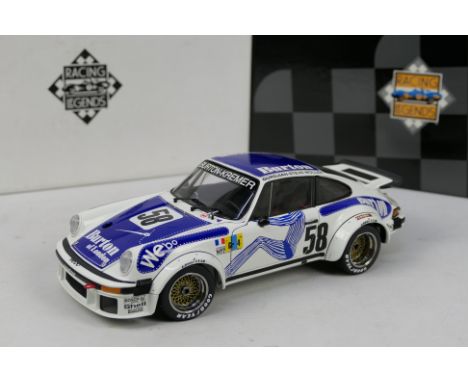 Exoto - Racing Legends - A boxed 1976 Porsche 934 Turbo RSR 1977 Le Mans Group 4 GTS class winning car in 1:18 scale # 18096.