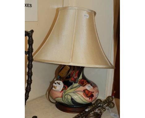 Moorcroft lamp