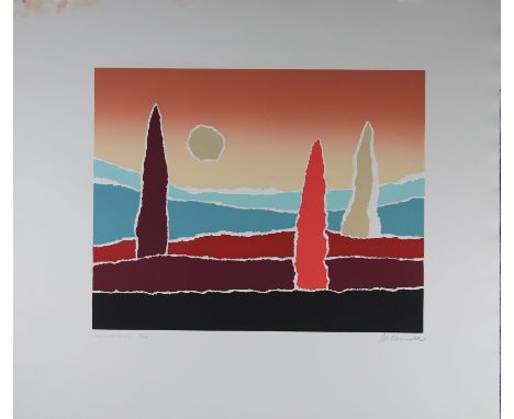 Arthur Secunda (New York, California, Arizona, New Jersey / France, born 1927) Lithograph. Numbered (36/150) and titled "Anot