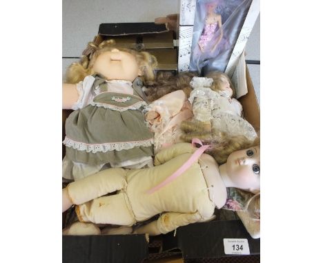 Cabbage Patch and other dolls