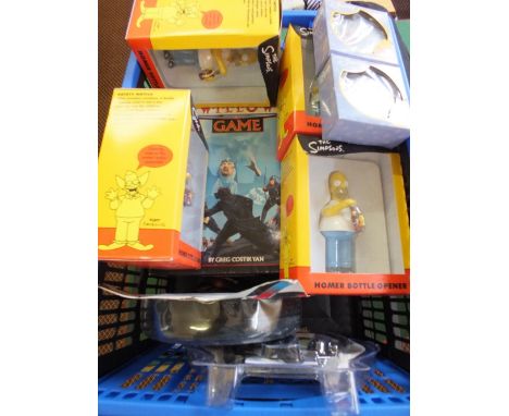 Lord of the Rings and other boxed games etc plus a snooker cue