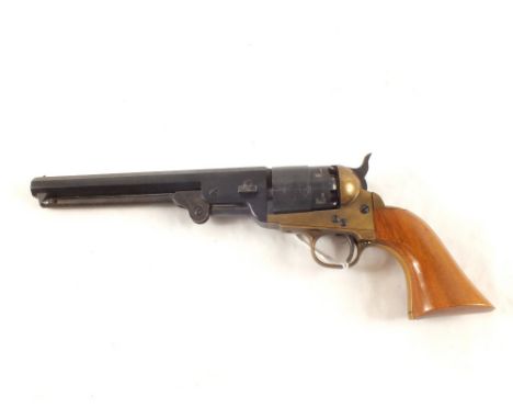 An inert 'Colt' style 1860 model Army cap and ball revolver