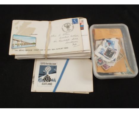 Various stamps and first day covers