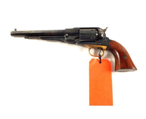 A .44 cal Remington 'New Model Army' by Peitta, muzzle loading revolver, very good condition and bore, this item can only be 