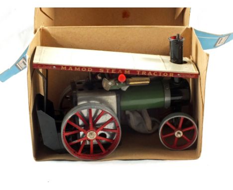 Boxed Mamod TE1A traction engine