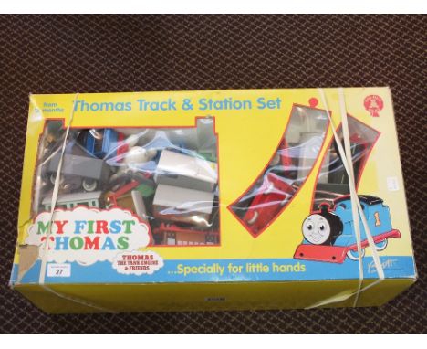 Thomas the Tank Engine, many engines, rolling stock and a large quantity of track, buildings and accessories