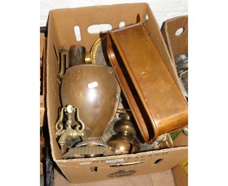 Copper planter, samovar etc.
