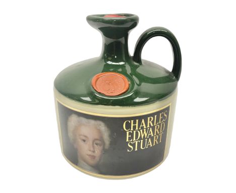 Glenfiddich, single malt Scotch whisky 750ml 43% vol, in Charles Edward Stuart ceramic flagon