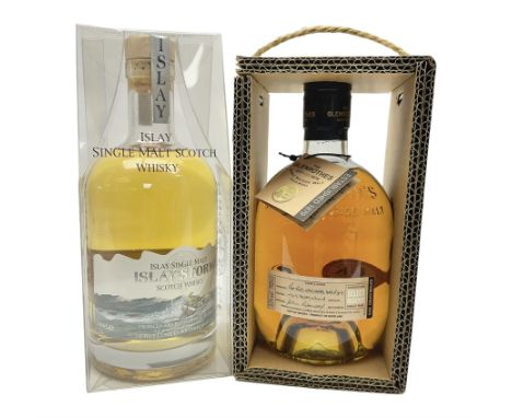 Glenrothes Select Reserve Speyside single malt Scotch whisky, 70cl, 40% and Islay Storm single malt Scotch whisky 70cl 40%