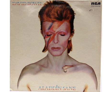 RECORDS - ASSORTED  comprising fifteen long-playing records, by David Bowie (3), Elvis (5), The Beatles (1), Queen (1), and o