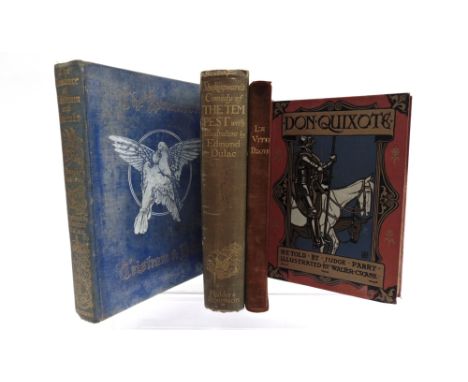 [MISCELLANEOUS]. ILLUSTRATED  Alighieri, Dante. The New Life, translated by Dante Gabriel Rossetti, full reversed calf, top e