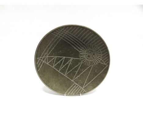 GUNNAR NYLUND FOR RORSTRAND: a ' ZENIT' charger 34cm diameter