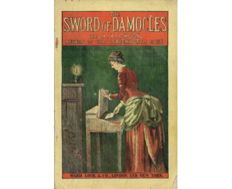 A. K. Green The Sword of Damocles Circa 1890 Excellent condition paperback Book. We combine shipping on all lots. Single book