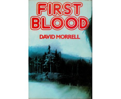 David Morrell First Blood Fine with complete Dust Jacket, Wrapper Hardback 1st Edition 1972 Book. We combine shipping on all 