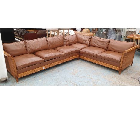 ARTISTIC UPHOLSTERY GIOVANNI CORNER SOFA, 330cm x 258cm x 90cm approx.