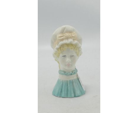 Royal Worcester candle snuffer Mob Cap: 