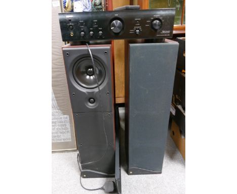 Denon PMA-510AE Amplifier &amp; Kef Coda 9.2 Floor Standing Speakers 