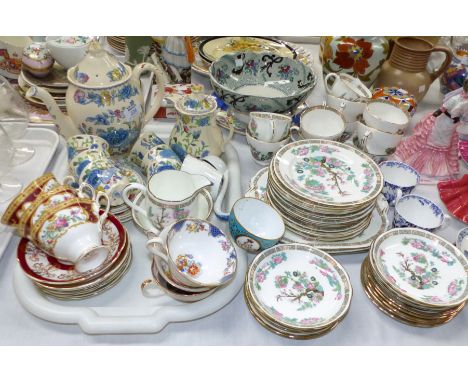 A Mason's ""Regency"" part coffee service; other tea and coffee ware