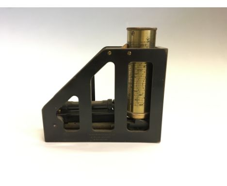 A Frank Baker &amp; Sons St Paul’s Square Birmingham large Clinometer 1916 No. 2943. IMPORTANT: Online viewing and bidding on