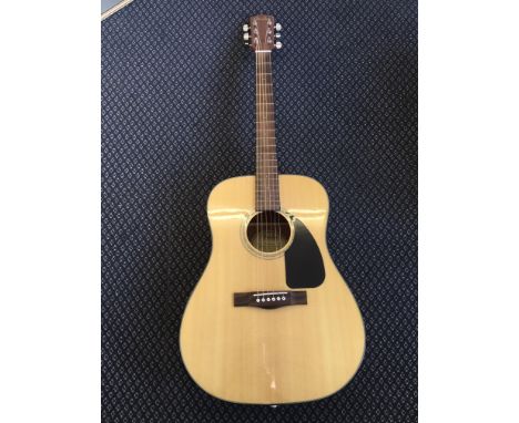 *A Fender Acoustics CD-60/NAT guitar in soft case. IMPORTANT: Online viewing and bidding only. No in person collections, an a