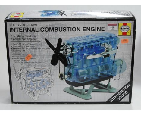 A boxed Haynes Build Your Own Internal Combustion Engine set
