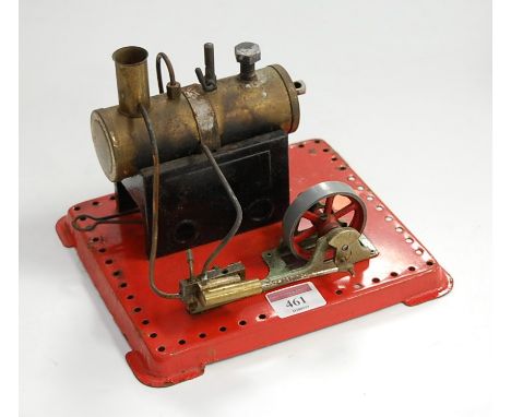 A Mamod stationary steam engine