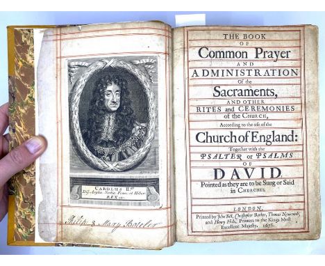 Holy Bible with Book of Common Prayer, London: John Bill, Christopher Barker, Thomas Newcomb, and Henry Hills, Printers to th
