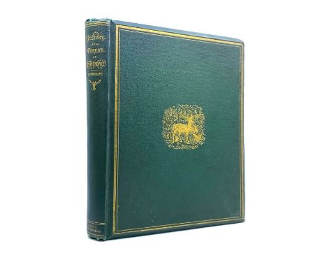 Newbigging, Thomas. History of the Forest of Rossendale, first edition, presentation copy signed &amp; inscribed by the autho