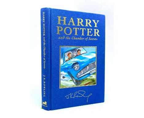 Rowling, J. K. Harry Potter and the Chamber of Secrets, first edition, seventh issue, featuring an original ink sketch of Har