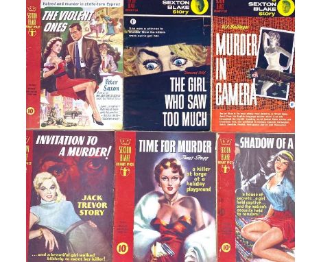 Sexton Blake, AP Library &amp; SBL Library series, contributors inc. W. Howard Baker, James Stagg, Arthur Maclean, Jack Trevo