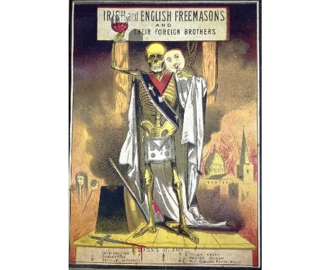 Freemasonry. Di Gargano, Michael. Irish and English Freemasons and Their Foreign Brothers, Dublin: M. H. Gill & Son, 1877, th